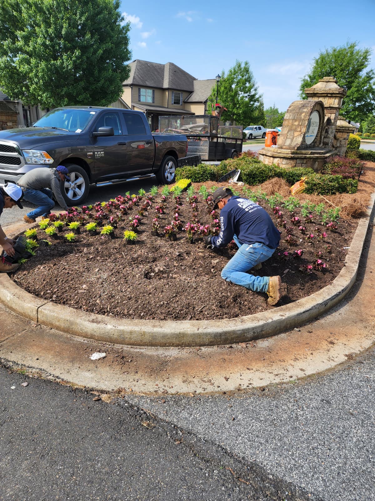 Garden installation service