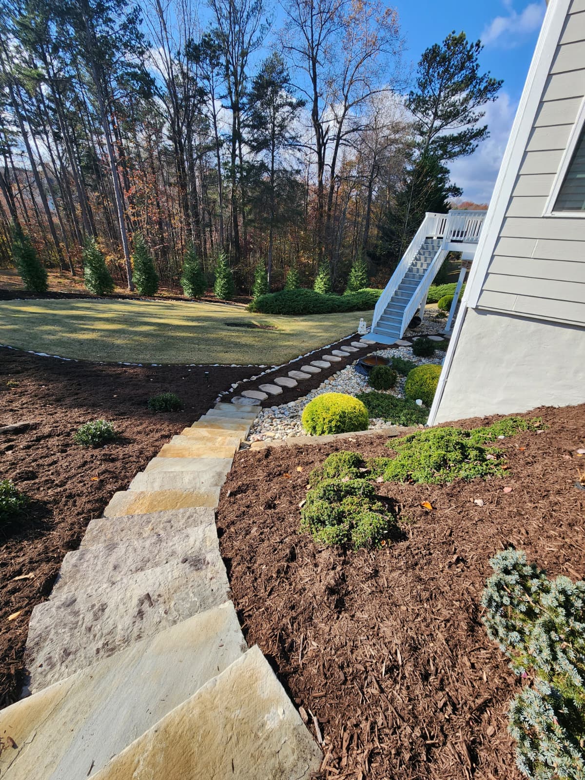 Outdoor enhancements service